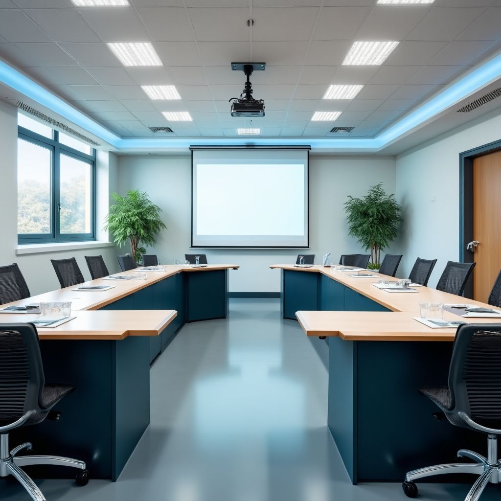 Sala de capacitación para técnicos